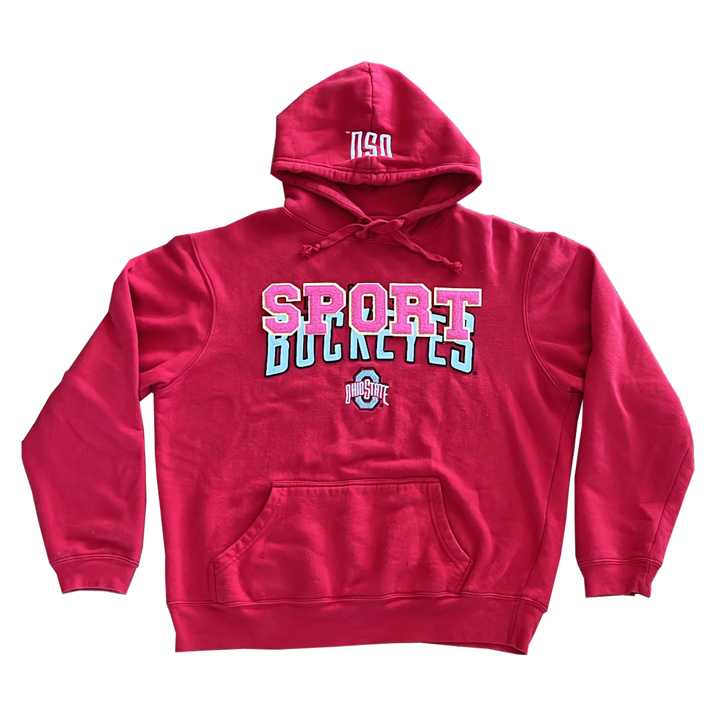 sport chenille patch hoodie - ohio state