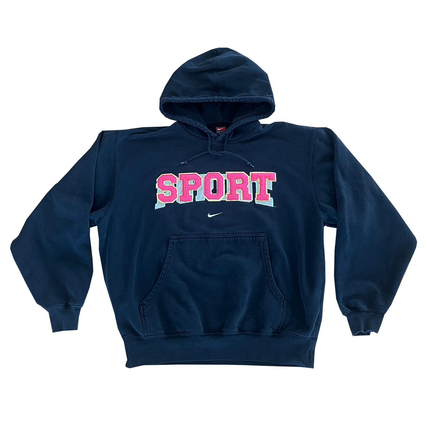 sport chenille patch hoodie - purdue