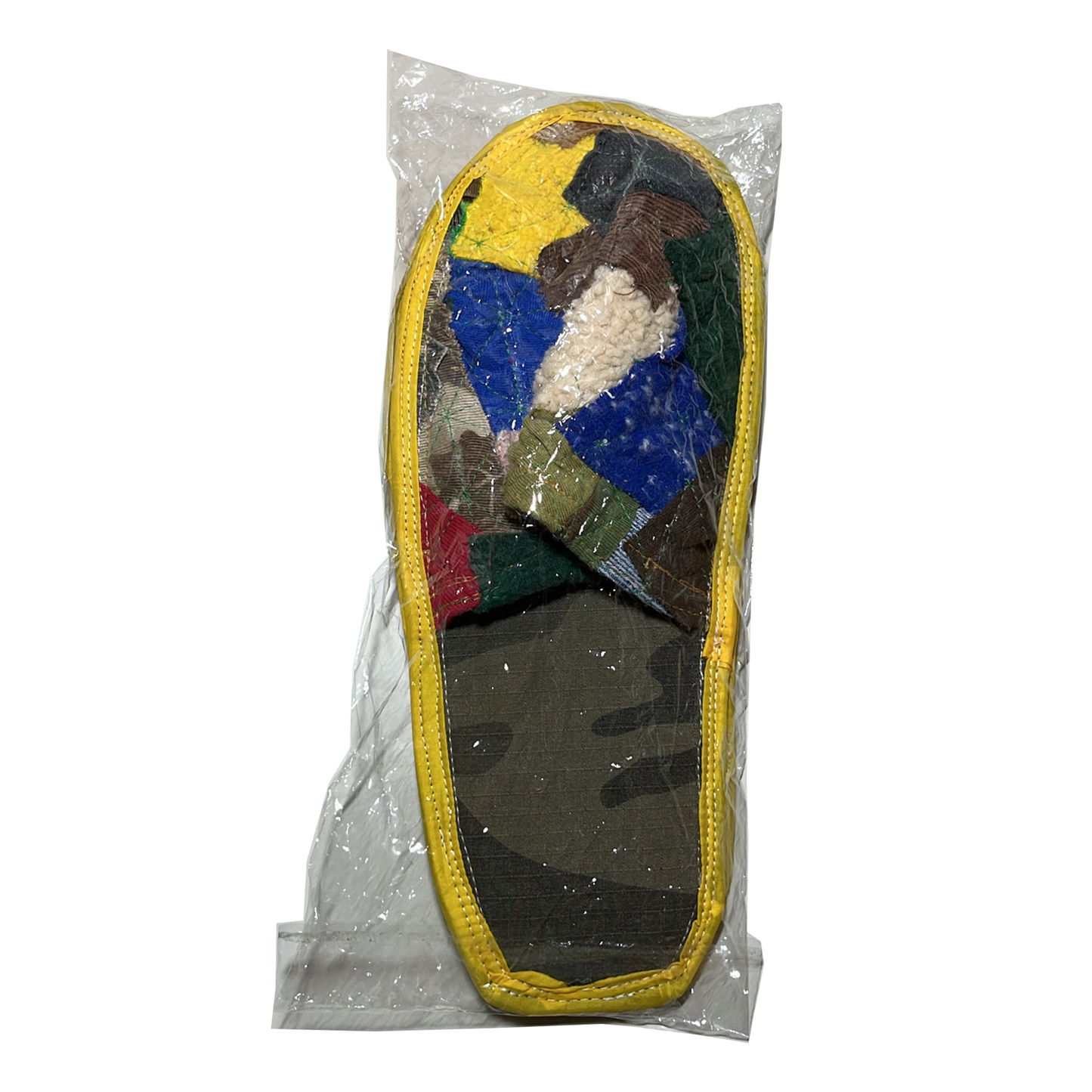 house slippers 001 - scrap quilt