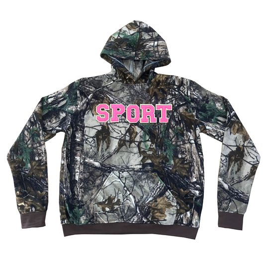 sport hoodie - camo