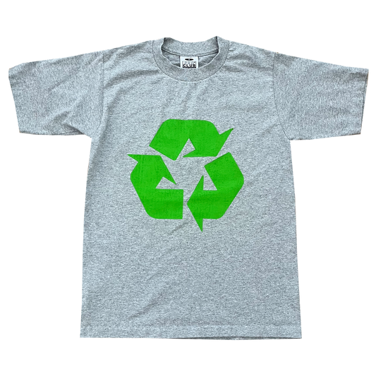 recycling tee - sport grey/green